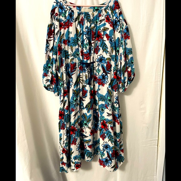 Zara Floral Girl Dress Size 10 & 13/14 - Picture 1 of 5